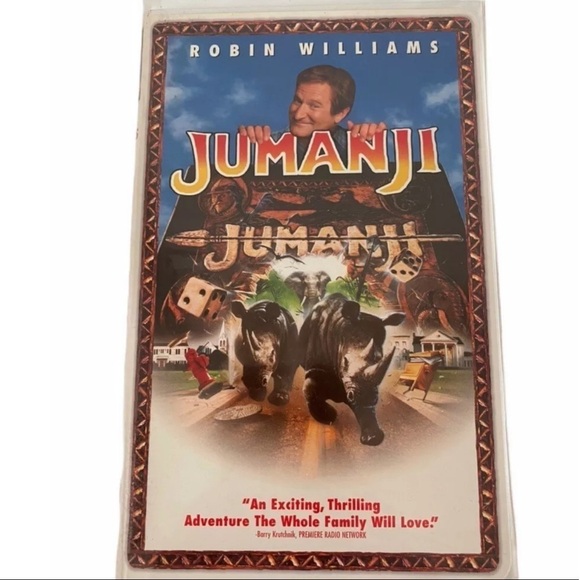 Lot of 3 VHS Walt Disney Vintage Movies Herbie Jumanji Hunchback of Notre Dame - Picture 5 of 7